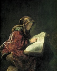 Liseuse - Rembrandt