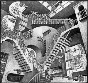 Escher - Relatividade