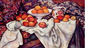 Macas e laranjas - Cezanne